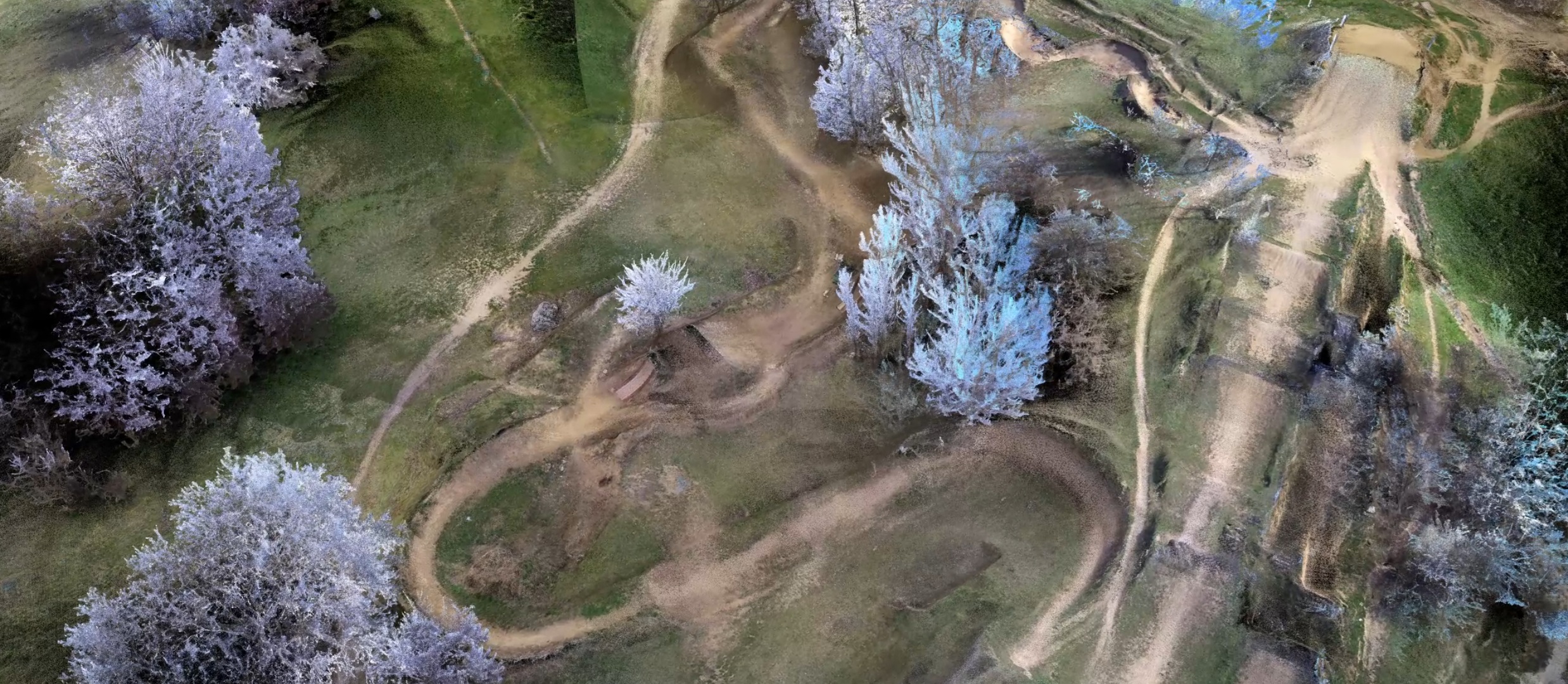 Bikepark – skan SLAM